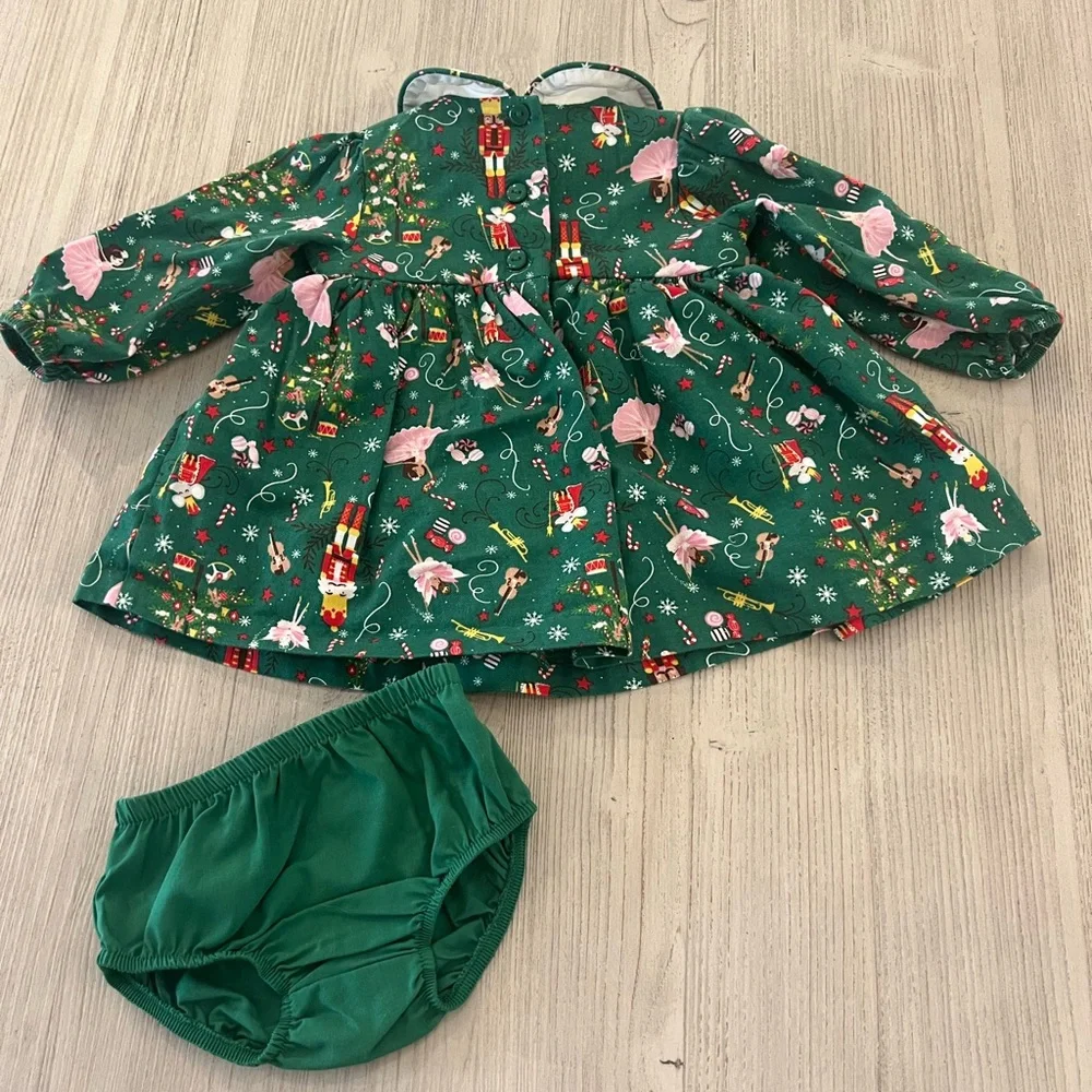 Iris & Ivy Nutcracker Print Dress - Picture 6 of 7